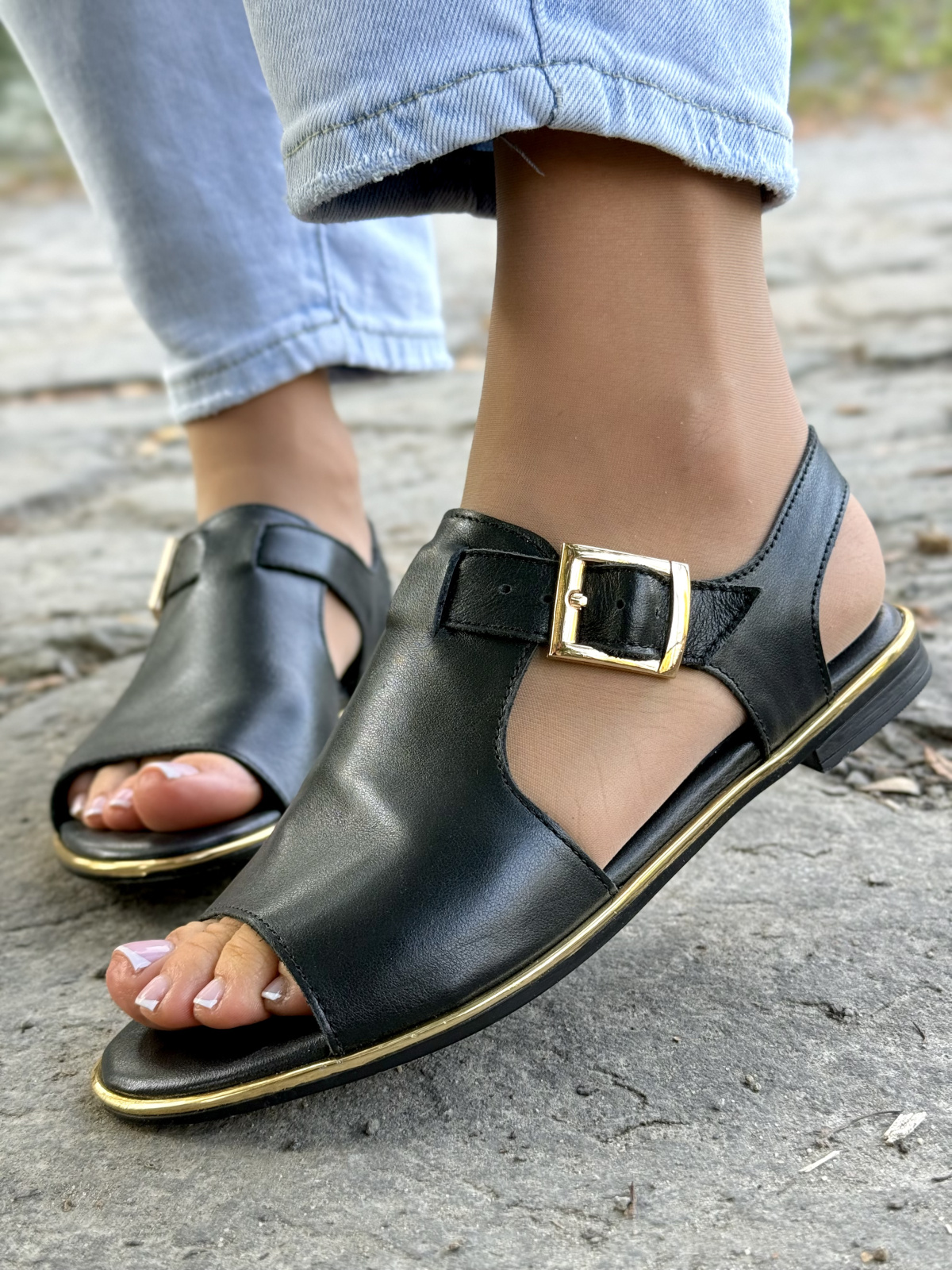 Skórzane sandały OLEKSY – Polska produkcja, naturalna elegancja