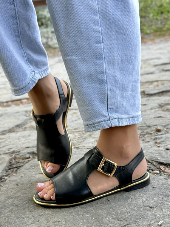 Skórzane sandały OLEKSY – Polska produkcja, naturalna elegancja