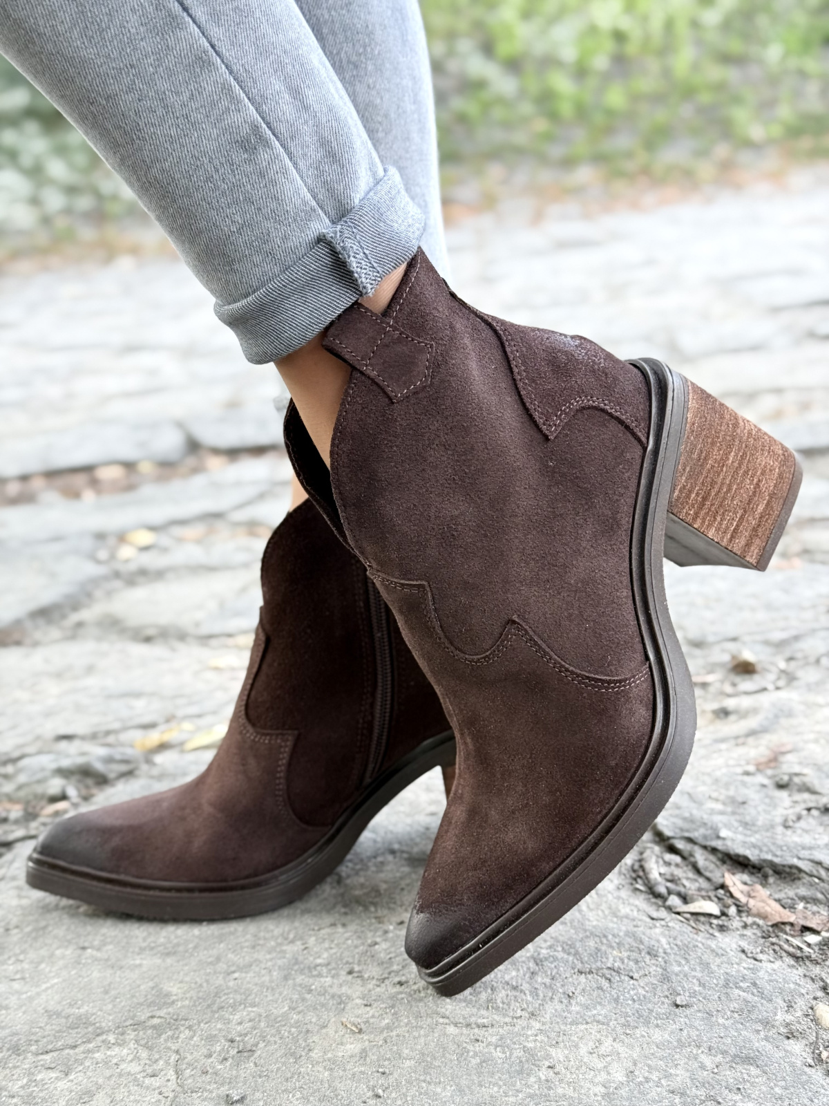 Polskie kowbojki ze skóry naturalnej od OLEKSY