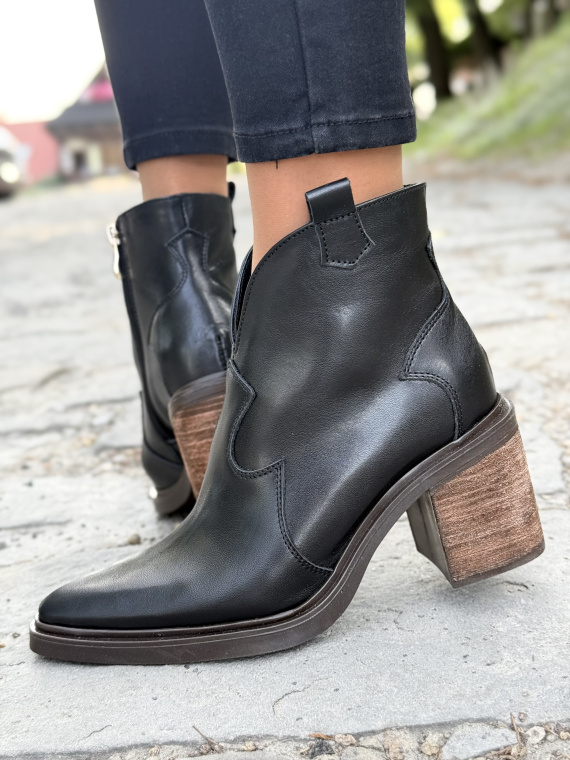 Kowbojki OLEKSY – naturalna skóra, polskie rękodzieło