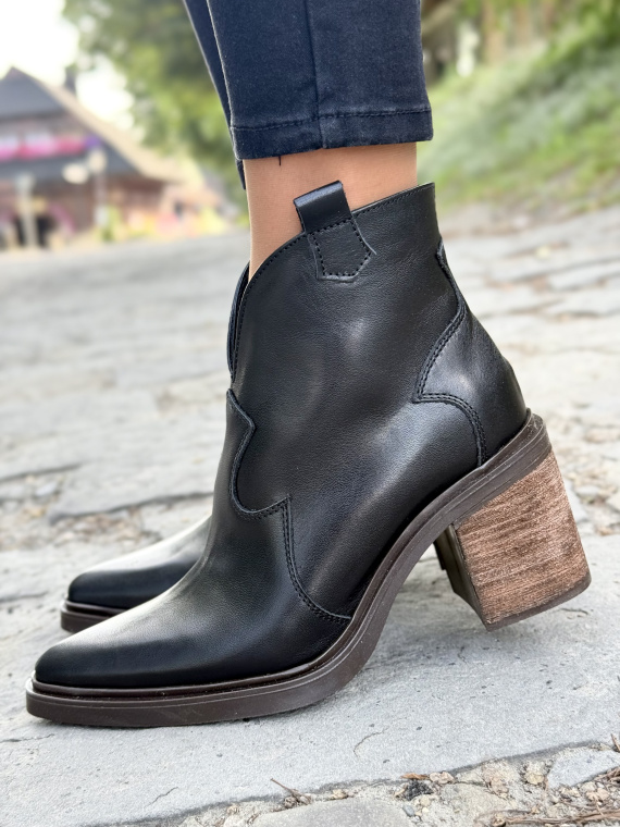 Kowbojki OLEKSY – naturalna skóra, polskie rękodzieło