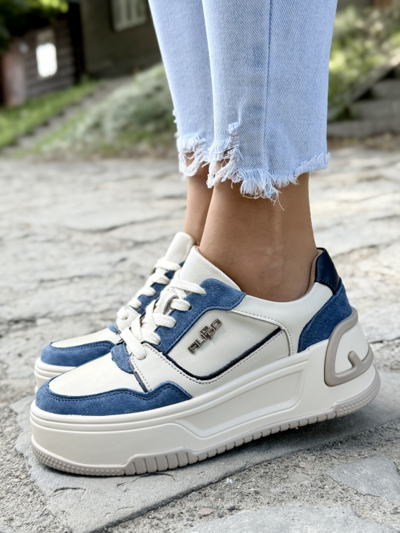 Sneakersy z Naturalnej Skóry