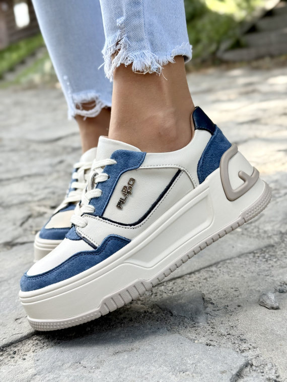 Sneakersy z Naturalnej Skóry