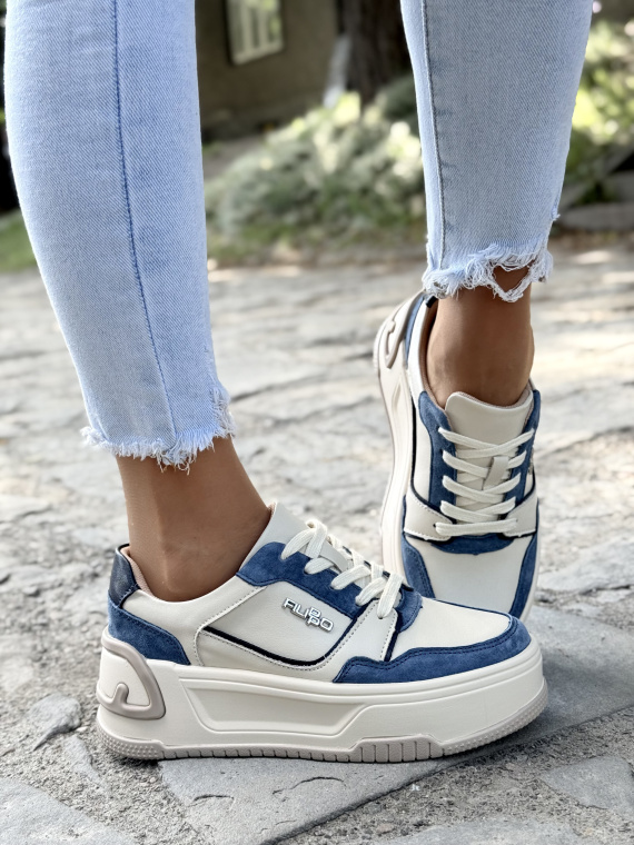 Sneakersy z Naturalnej Skóry