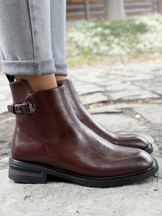 Botki Damskie ze Skóry Naturalnej – Klasa i Komfort