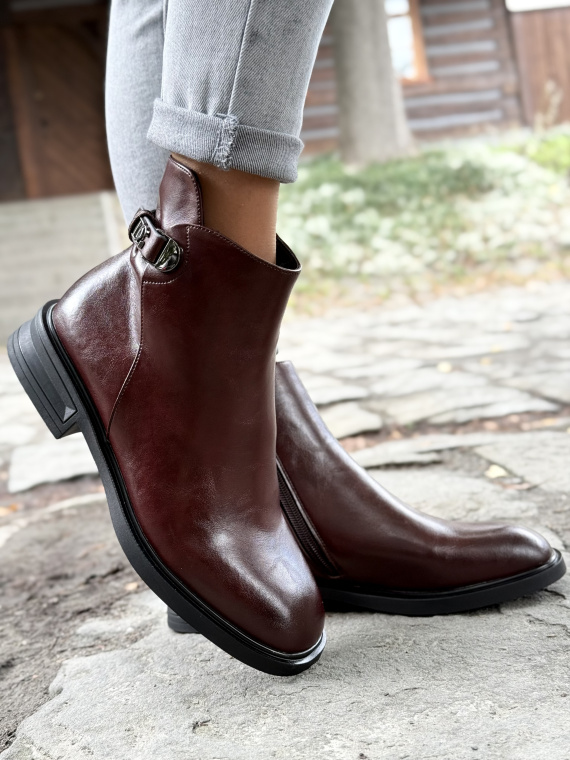 Botki Damskie ze Skóry Naturalnej – Klasa i Komfort