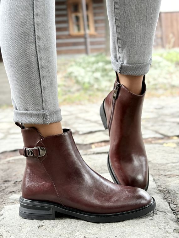 Botki Damskie ze Skóry Naturalnej – Klasa i Komfort