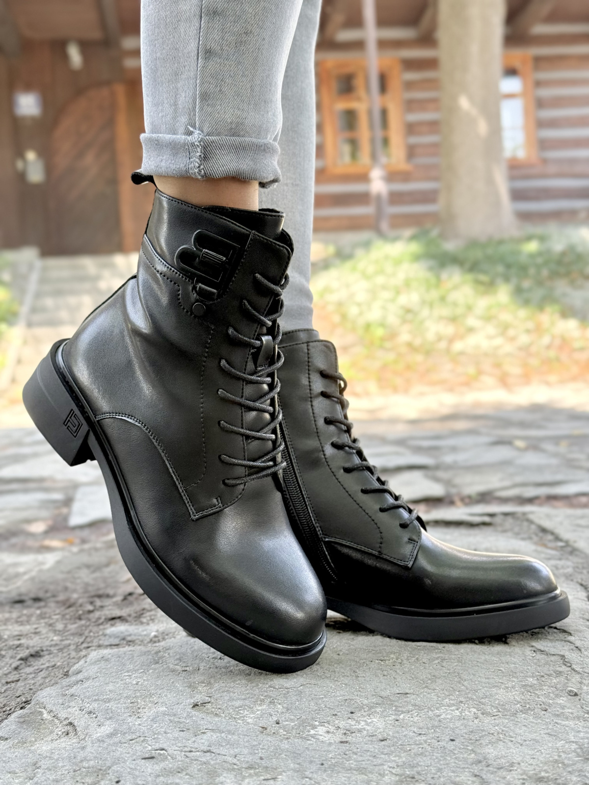 Botki ze 100% Naturalnej Skóry