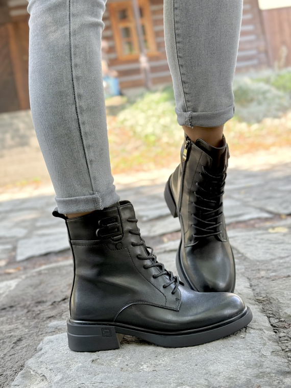 Botki ze 100% Naturalnej Skóry