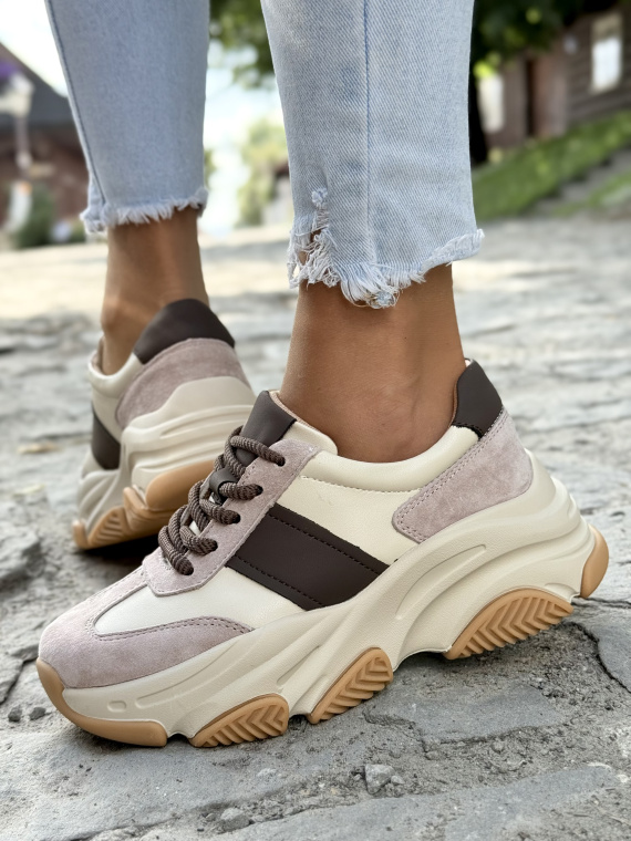 Sneakersy z Naturalnej Skóry – Komfort i Styl na Każdy Dzień