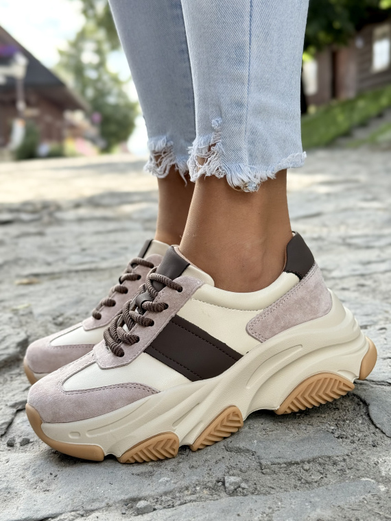 Sneakersy z Naturalnej Skóry – Komfort i Styl na Każdy Dzień