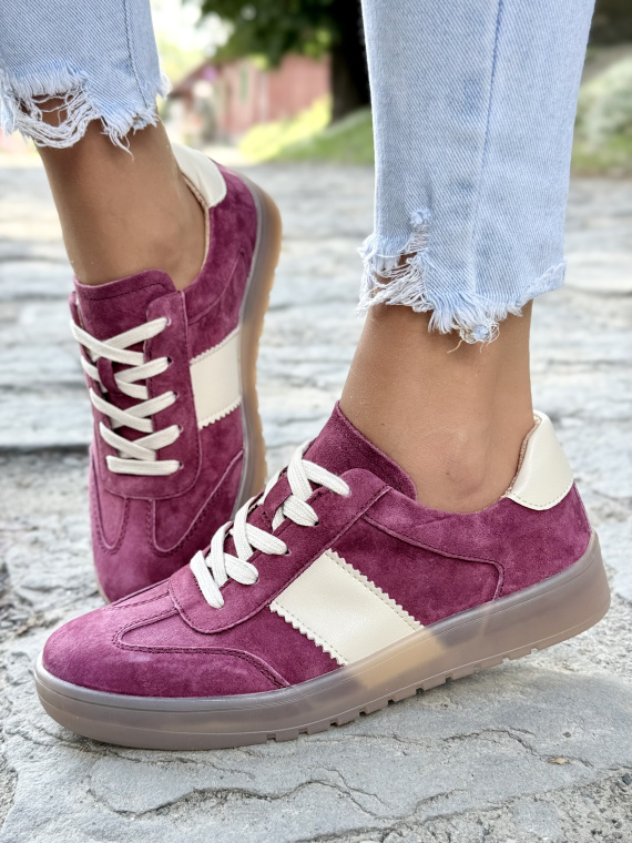 Buty ze Skóry Naturalnej – Stylowe Sneakersy na Lata