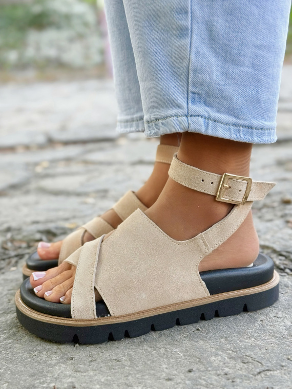 OLEKSY – Skórzane sandały szyte w Polsce