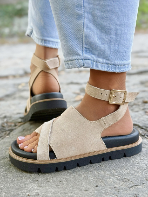 OLEKSY – Skórzane sandały szyte w Polsce