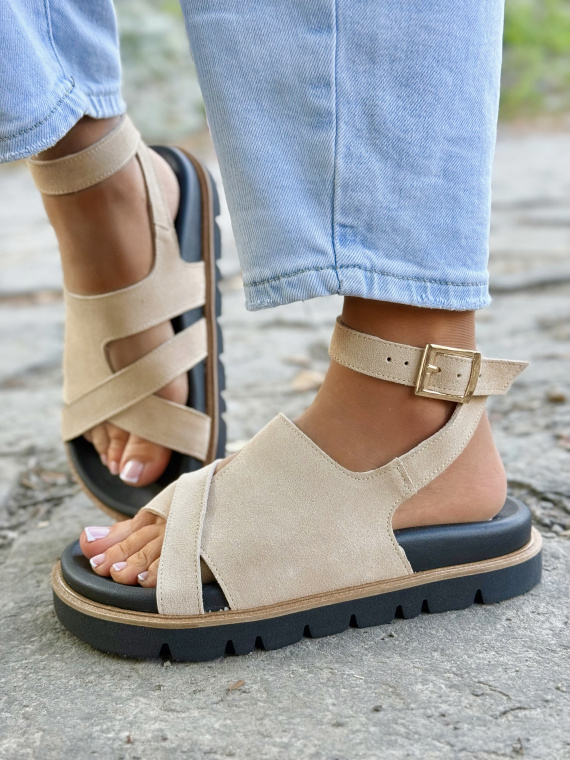 OLEKSY – Skórzane sandały szyte w Polsce