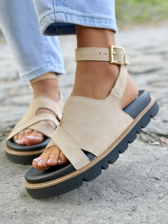 OLEKSY – Skórzane sandały szyte w Polsce