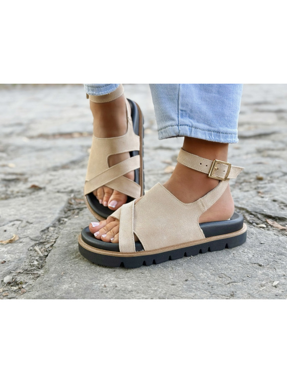 OLEKSY – Skórzane sandały szyte w Polsce