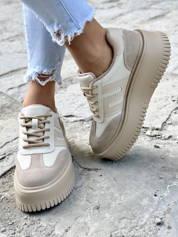 Sneakersy ze Skóry Naturalnej – Komfort i Styl na Co Dzień