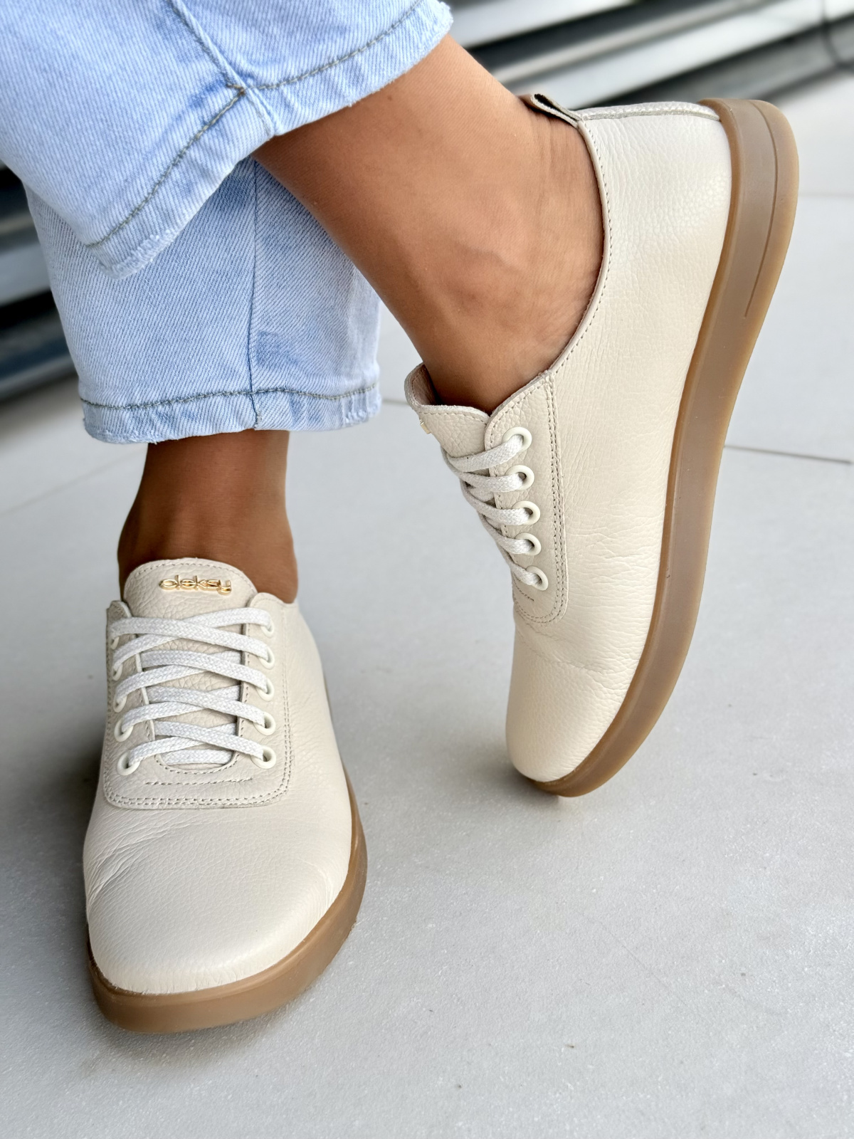 OLEKSY – Skórzane sneakersy szyte w Polsce