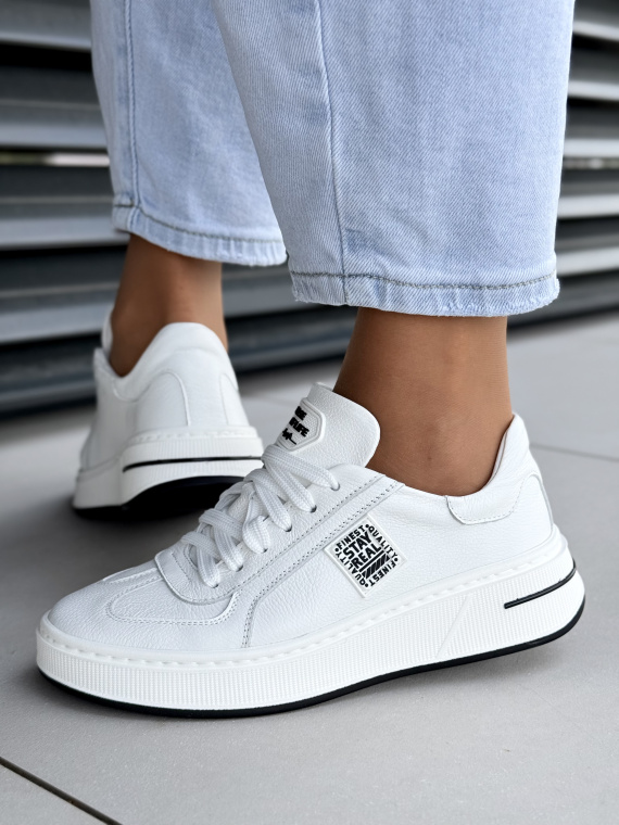 Sneakersy OLEKSY – 100% skóra, 100% polska jakość