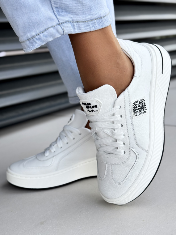 Sneakersy OLEKSY – 100% skóra, 100% polska jakość