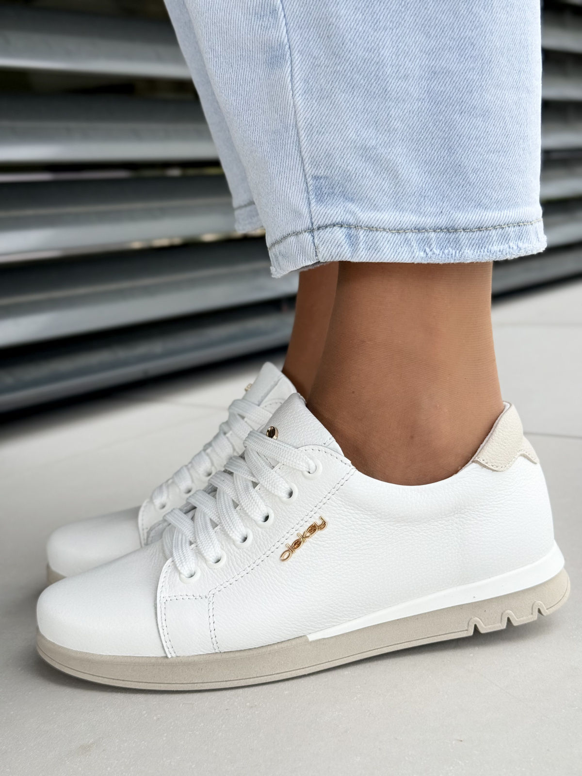 OLEKSY | Skórzane Sneakersy Made in Poland