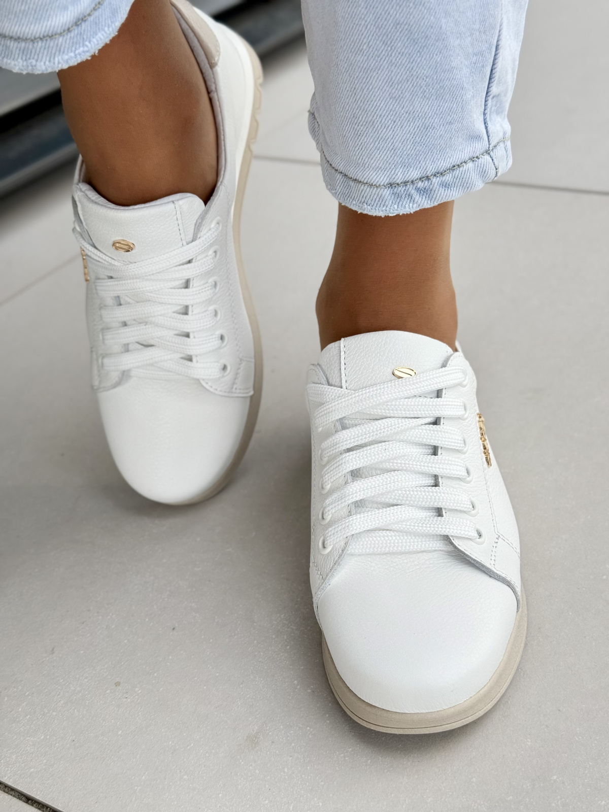 OLEKSY | Skórzane Sneakersy Made in Poland