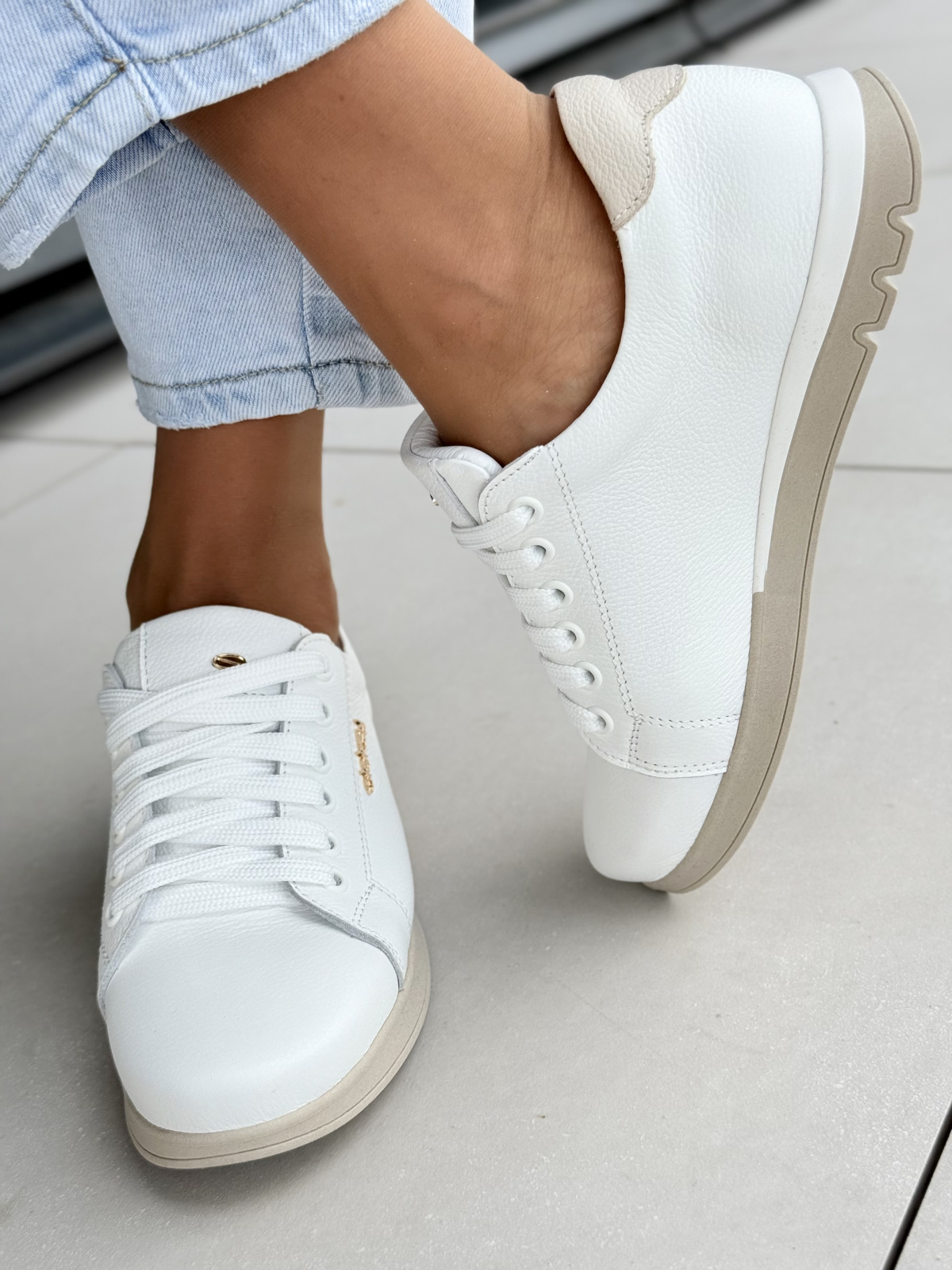 OLEKSY | Skórzane Sneakersy Made in Poland