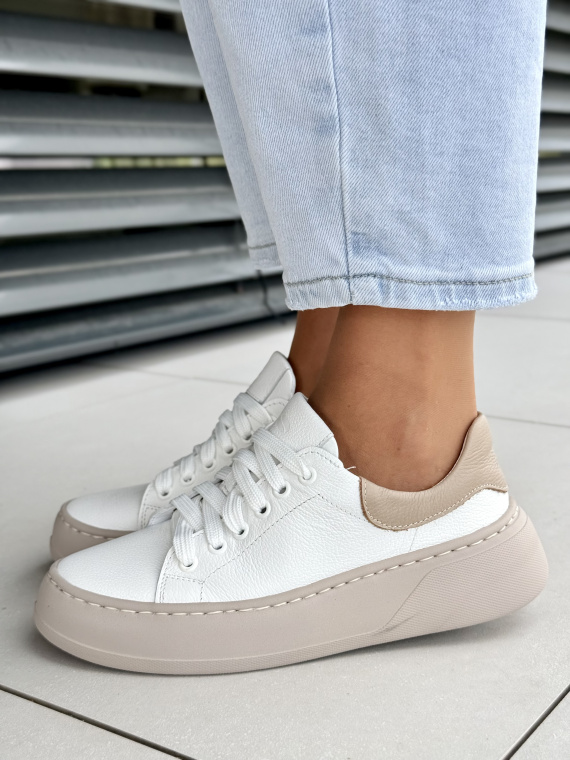 Polskie sneakersy OLEKSY z naturalnej skóry