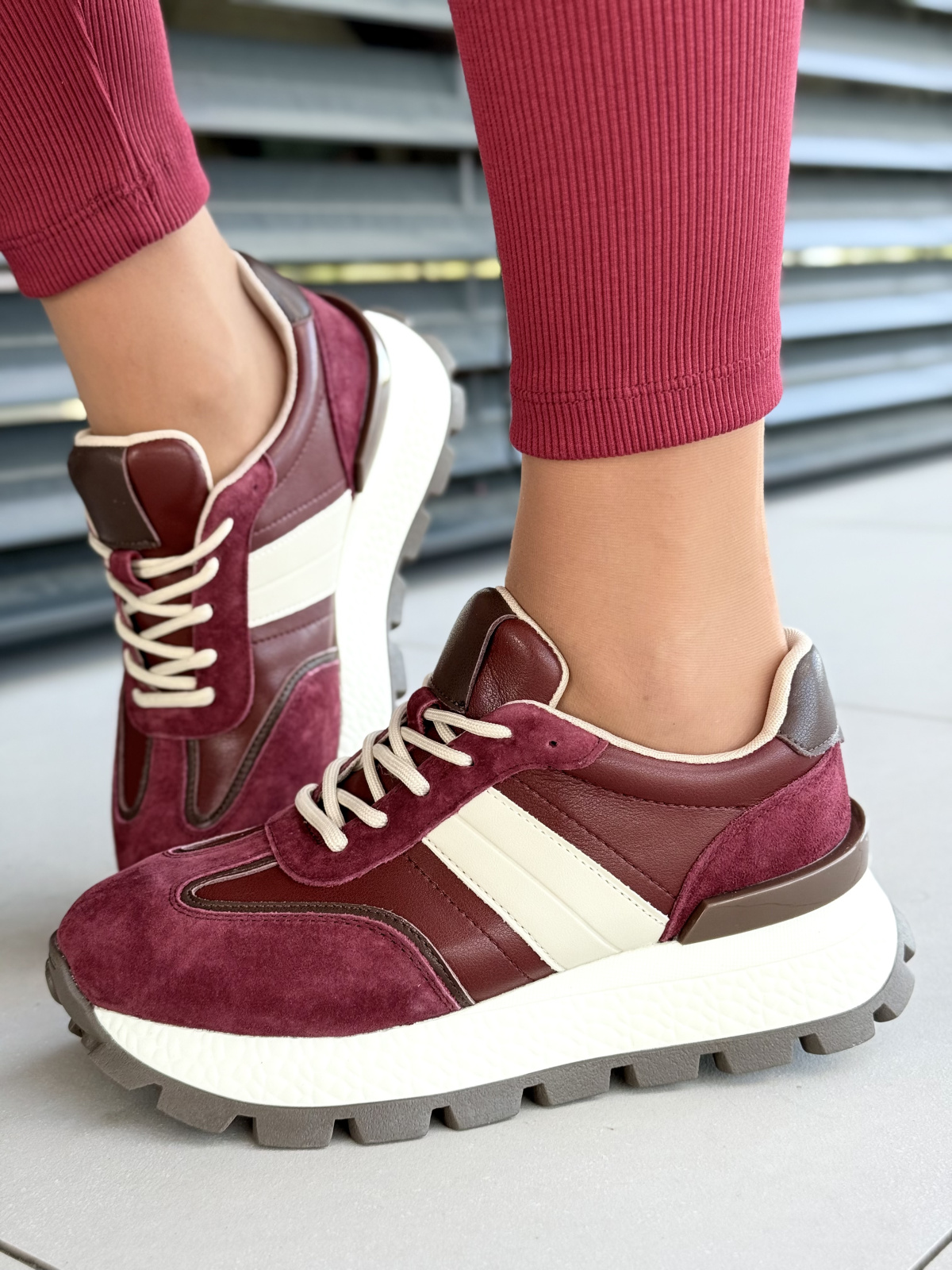 Skórzane Sneakersy Premium – Modny Komfort Każdego Dnia