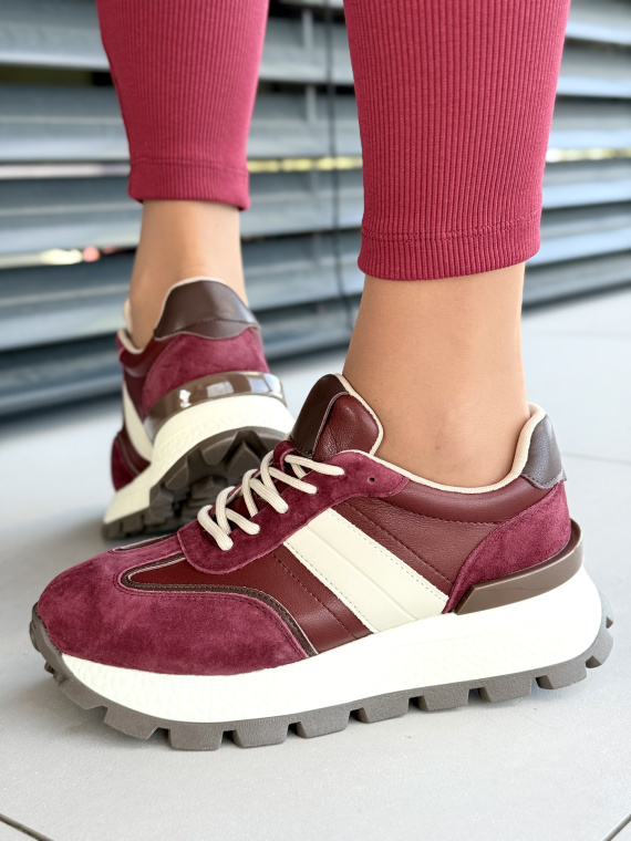 Skórzane Sneakersy Premium – Modny Komfort Każdego Dnia