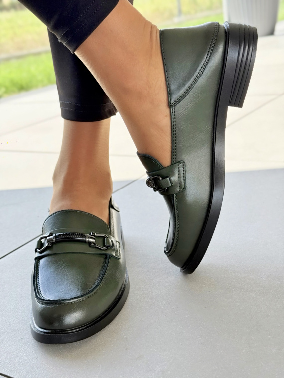 Eleganckie Mokasyny z Naturalnej Skóry