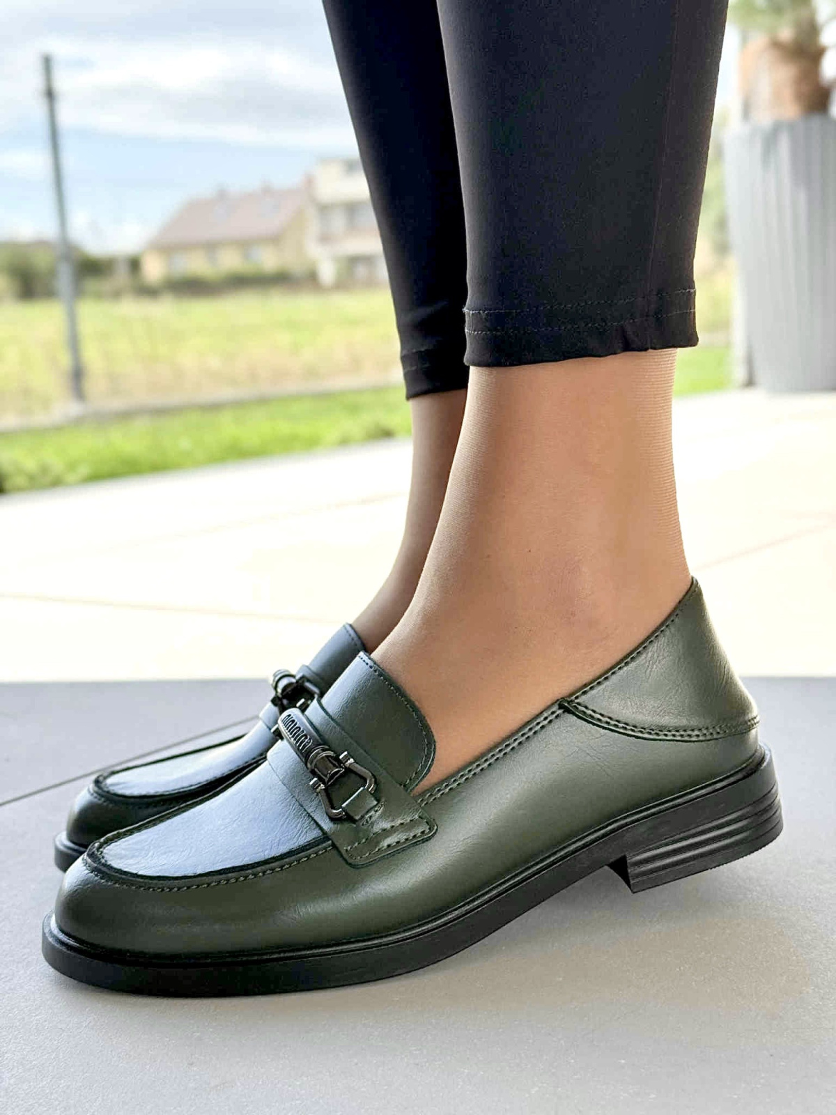 Eleganckie Mokasyny z Naturalnej Skóry