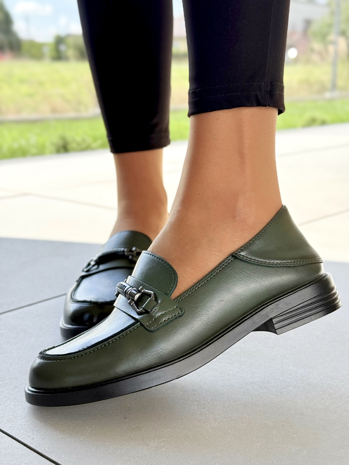 Eleganckie Mokasyny z Naturalnej Skóry