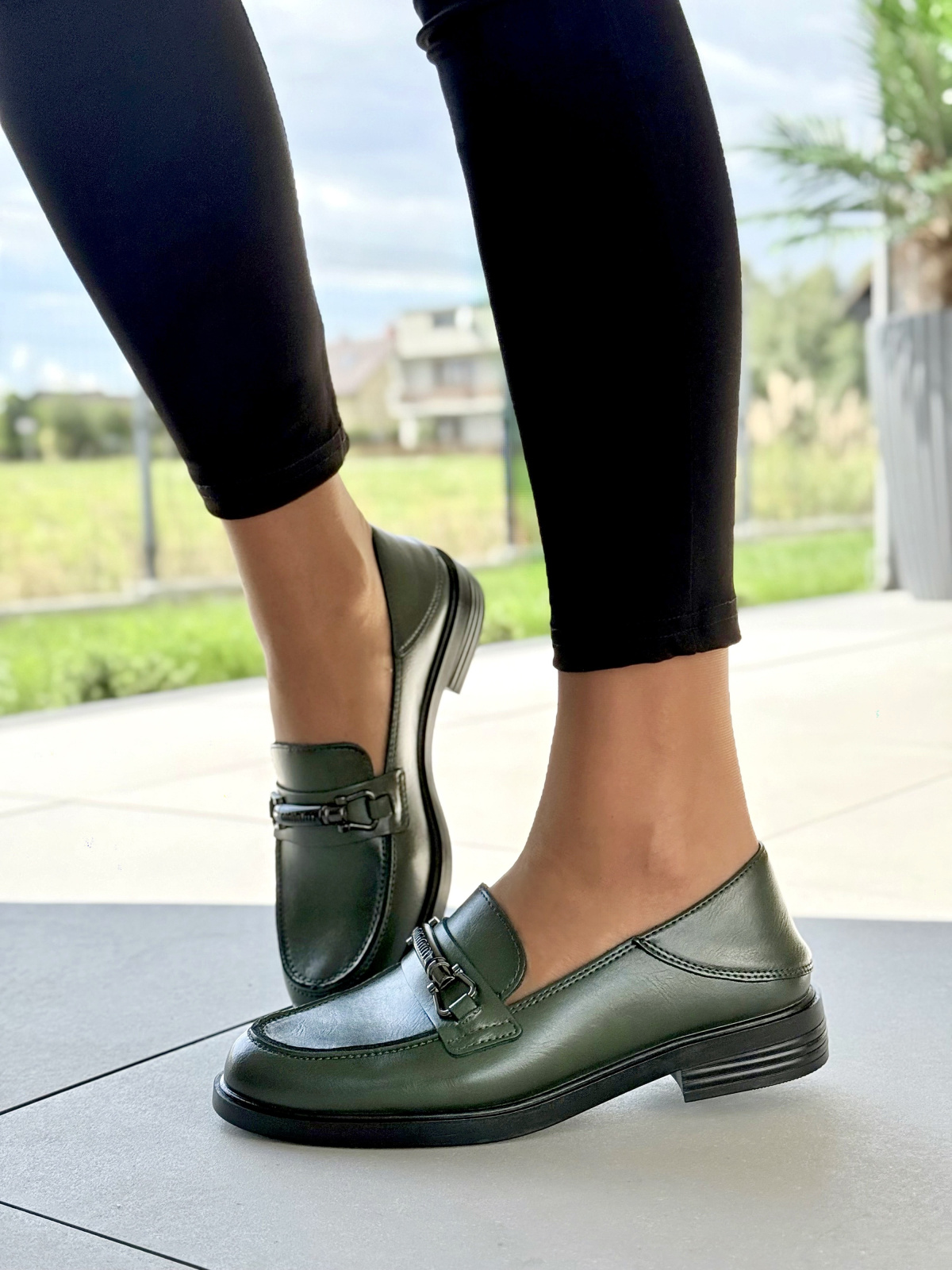 Eleganckie Mokasyny z Naturalnej Skóry