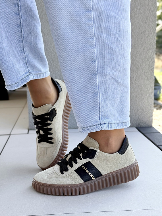 Sneakersy OLEKSY – Polska produkcja, 100% skóra naturalna