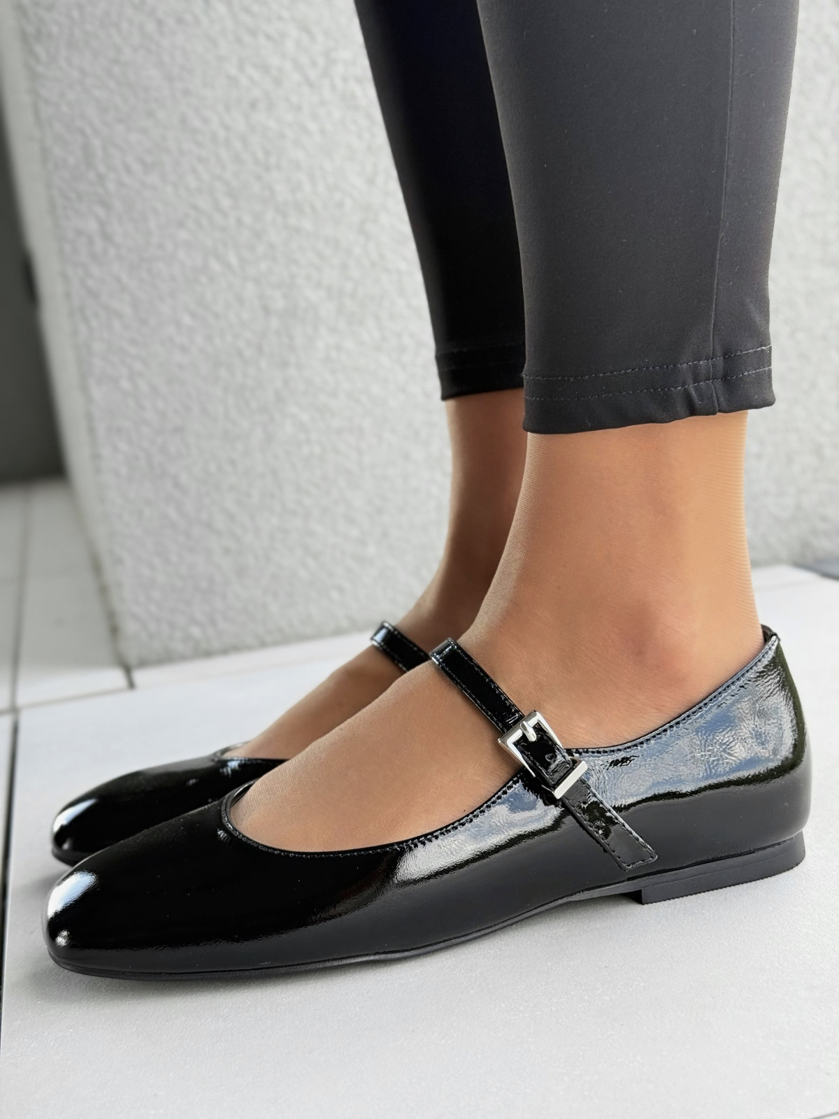 Eleganckie Balerinki z Naturalnej Skóry