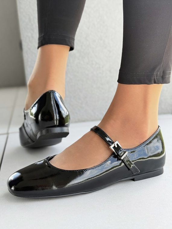 Eleganckie Balerinki z Naturalnej Skóry