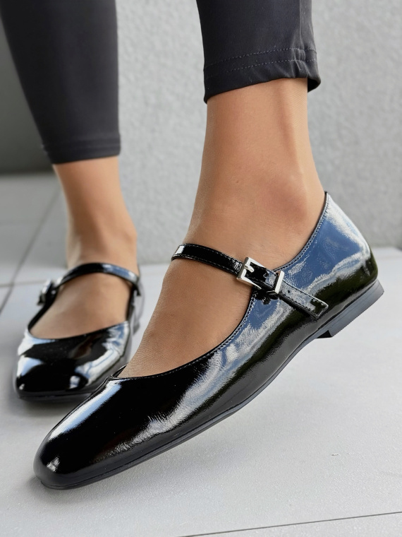 Eleganckie Balerinki z Naturalnej Skóry