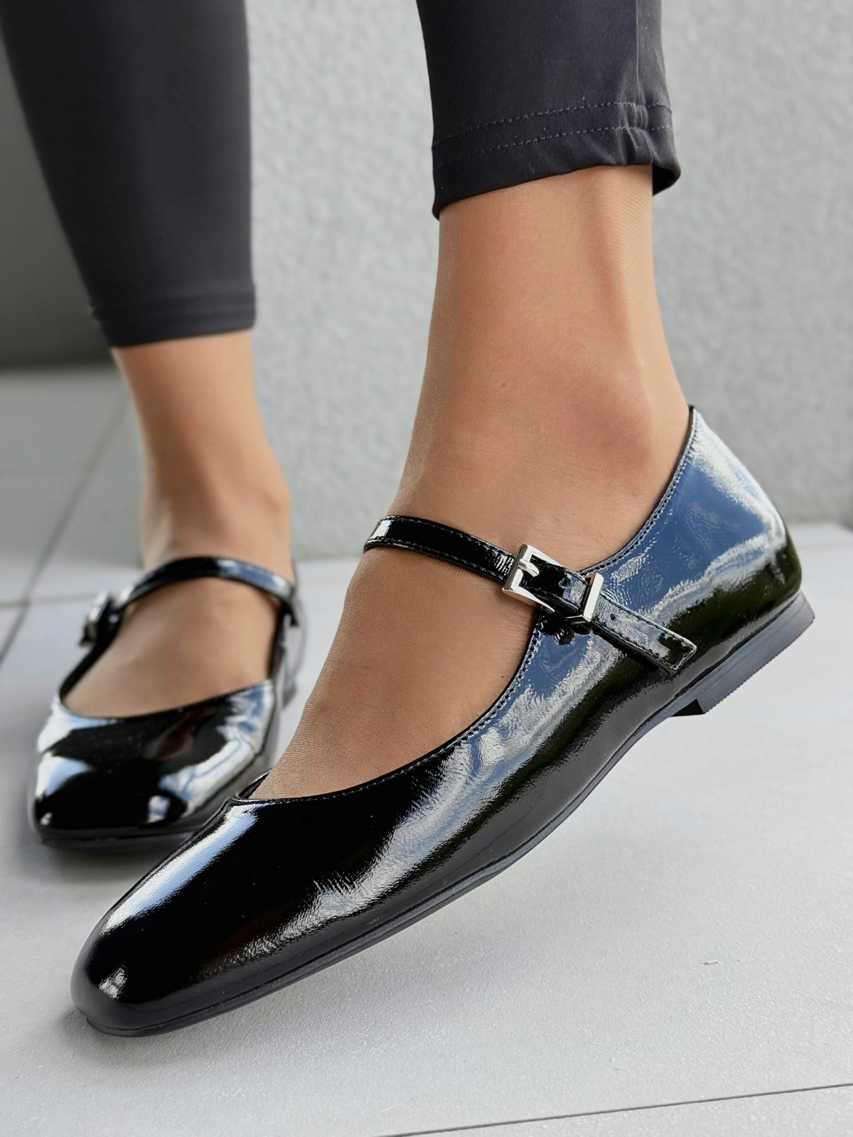 Eleganckie Balerinki z Naturalnej Skóry