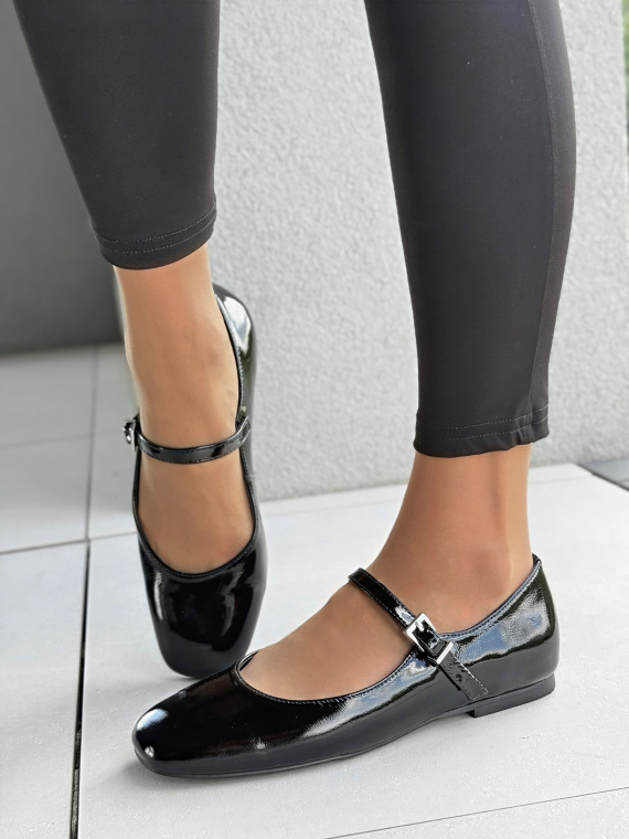 Eleganckie Balerinki z Naturalnej Skóry