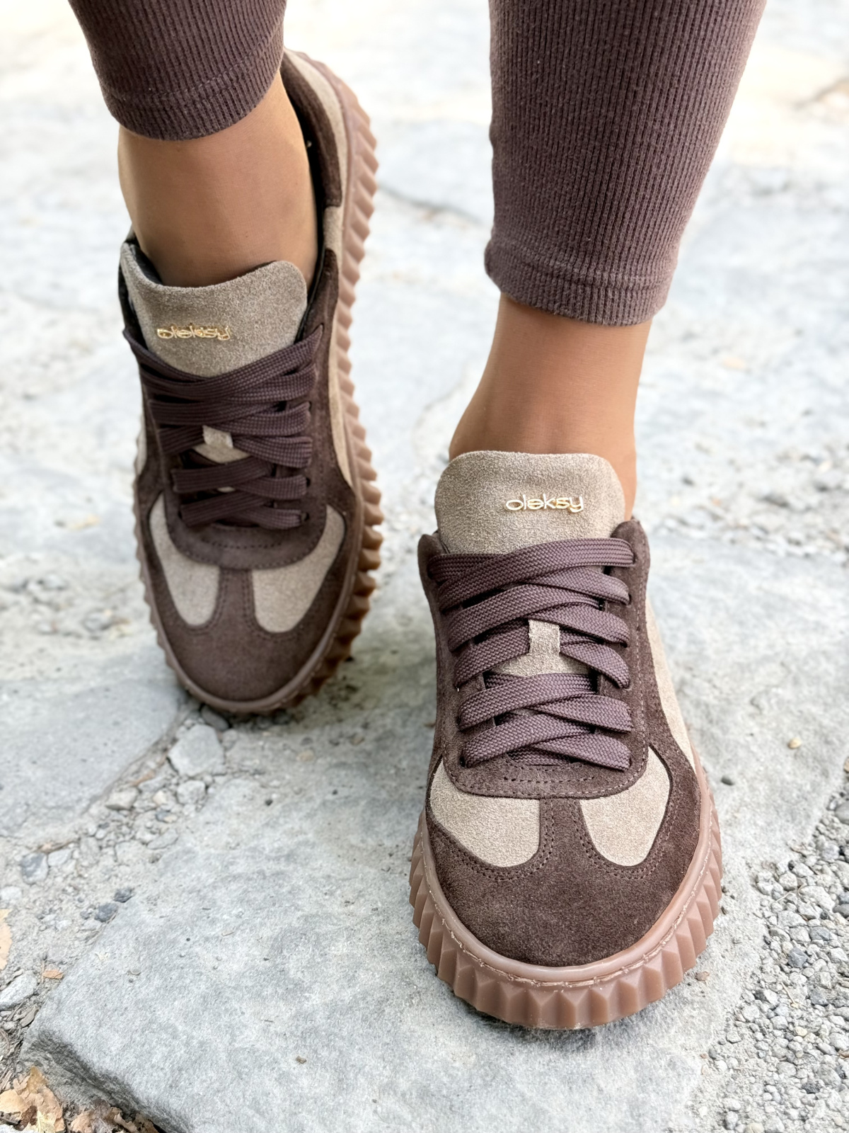 OLEKSY – Sneakersy ze skóry naturalnej | Polska produkcja