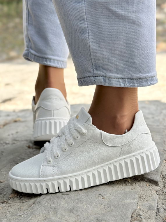 Sneakersy OLEKSY – Polska produkcja, 100% skóra naturalna