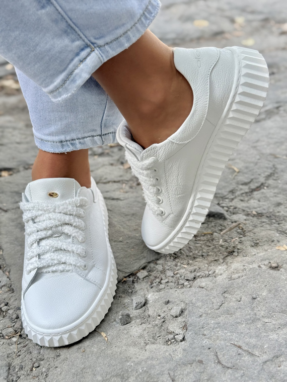 Sneakersy OLEKSY – Polska produkcja, 100% skóra naturalna