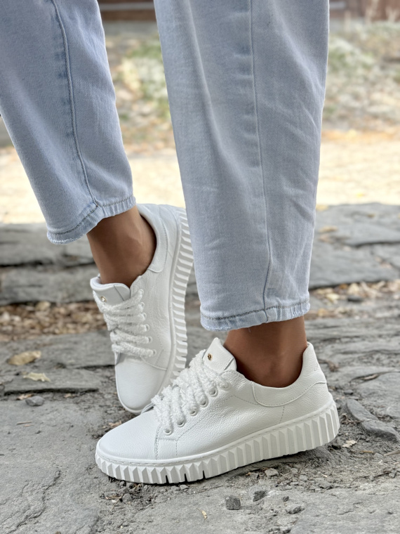 Sneakersy OLEKSY – Polska produkcja, 100% skóra naturalna