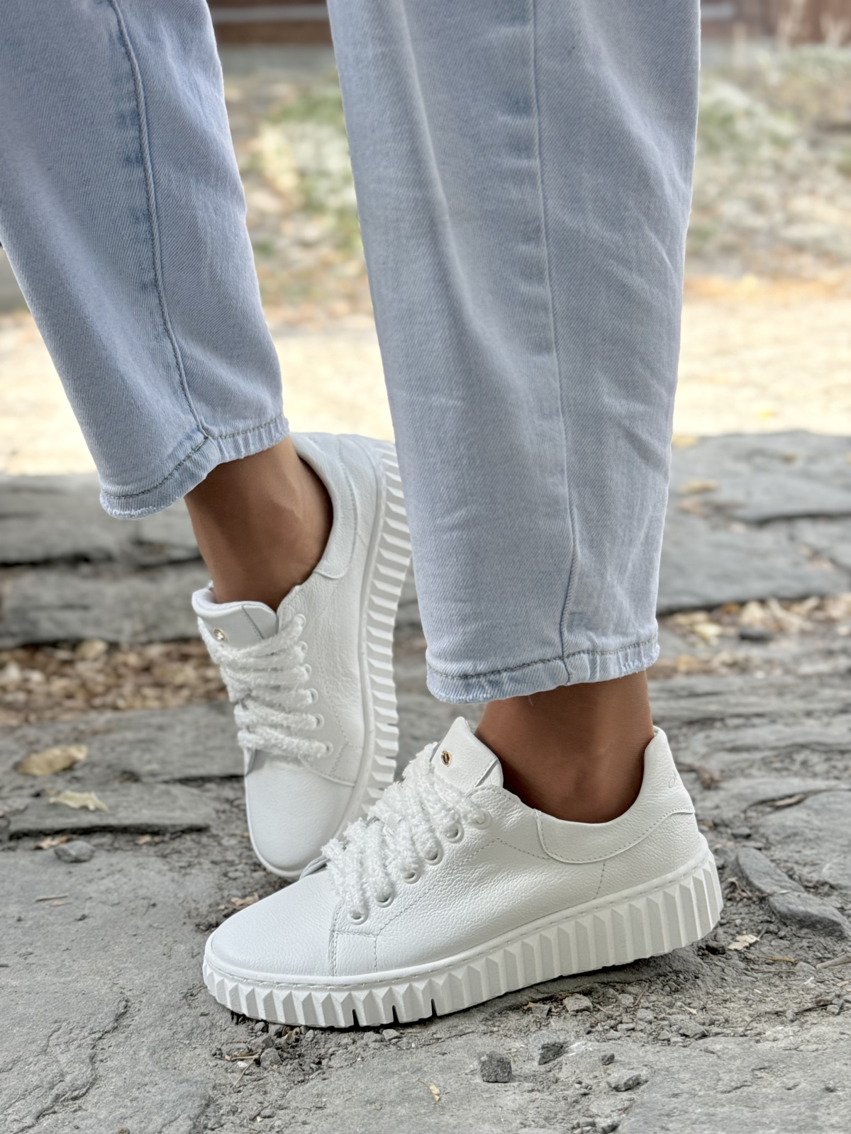 Sneakersy OLEKSY – Polska produkcja, 100% skóra naturalna