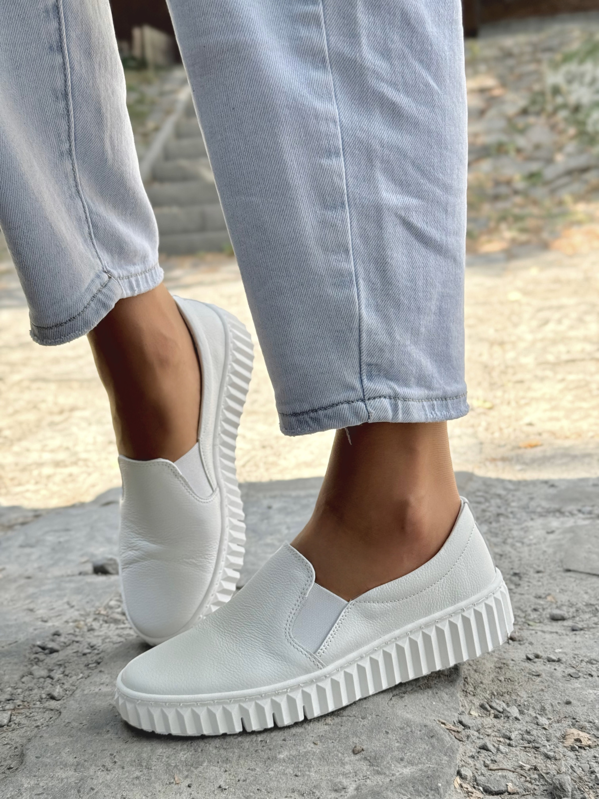 Sneakersy OLEKSY – Polska produkcja, 100% skóra naturalna