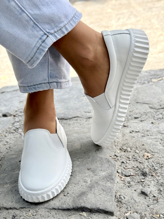 Sneakersy OLEKSY – Polska produkcja, 100% skóra naturalna