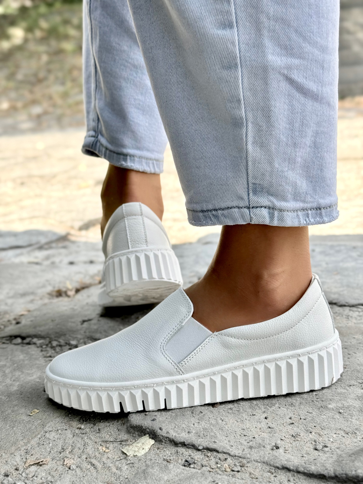 Sneakersy OLEKSY – Polska produkcja, 100% skóra naturalna