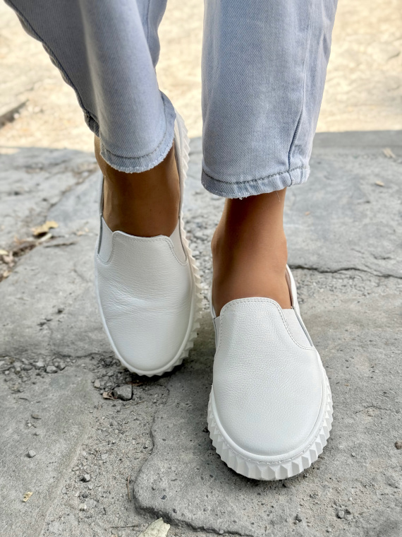 Sneakersy OLEKSY – Polska produkcja, 100% skóra naturalna